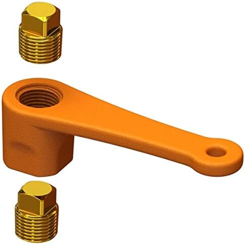 Miniatura 4 de Soporte para tapón de barco, recordatorio, instalador y herramienta de extracción para tapones NPT de 1,2 cm. Incluye enchufe de repuesto.