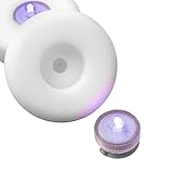 Led Floating Candles - Floating Wax Disc, LED Light Holder, 36 Count Event Pack, 3 In., White