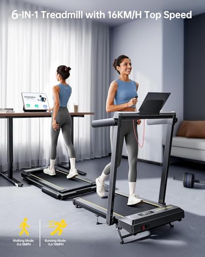 Variante de Toputure cintas de correr plegable 16km/h 12% inclinación