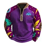 TDEOK Sudadera con capucha para hombre, informal, holgada y moderna, diseño de camuflaje, cuello en V, A-d-c, XL