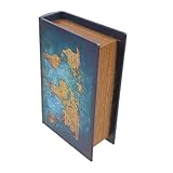 Boîte de rangement en forme de livre creux : chaque boîte à bijoux donne vie à des histoires grâce à ses motifs enchanteurs, idéale pour créer une ambiance vintage, ranger des objets décoratifs ou décorer une étagère avec de faux livres