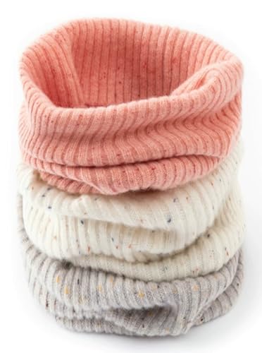 Unisex Cashmere Neck Gaiter Soft Knitted Winter Neck Warmer for Women Men Thick Windproof Face Mask Covering3
