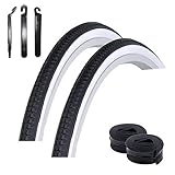 Weißwand-Reifen maxxi4you Angebot-Set / 2 x Kenda K-103 27\