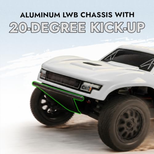 Image of HOBBYPLUS Speck SCT 1 /24 2WD RC Short Course Truck RTR, Brushed Motor, Oil-Filled Shocks, 2.4GHz Radio, Ready-to-Run Off Road RC Truck (Brushed Silver)