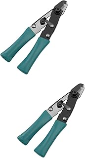 HEMOTON 2pcs Capillary Forceps Wisking Tool Electric Bike Lock Cable Power Tools Brake Pipe Cutting Pliers Wire Cable Pliers Radiator Hoses Wire Cable Cutter Manual Steel Clamp