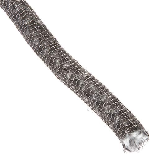 Rutland Griddle Gasket - Black Rope, Wire Jacket 5/16" X75'