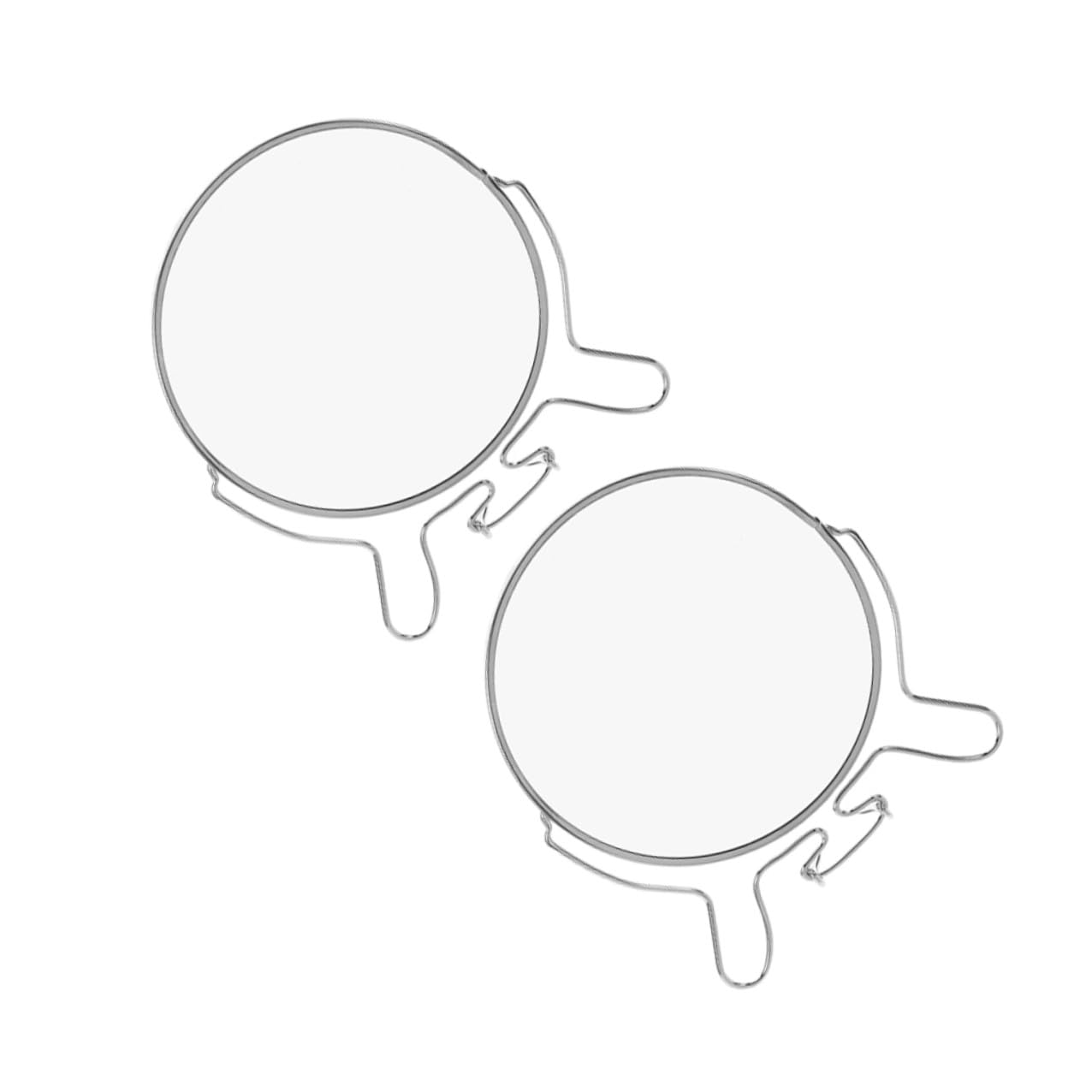 Miroir de maquillage pour jeunes filles et femmes idée cadeau lot de 2