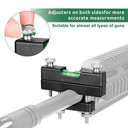 Pridefend Bubble Level, Scope Mounting Kit, Precision Scope Level Bubble Clip and Bubble Levels and Storage Case for Magnetic Universal Leveling Tool - Thumbnail 4