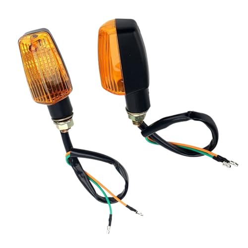 Intermitentes LED Moto Universales Evita Averías de Señalización con Luces Ámbar 8W