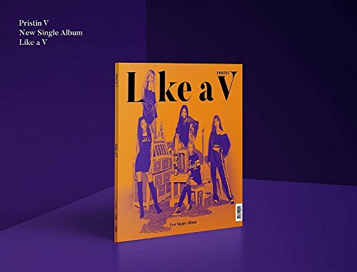 Pledis Pristin V - Like A V (1St Single Album) Cd+Photobook+2Photocards+V Card #TOP1