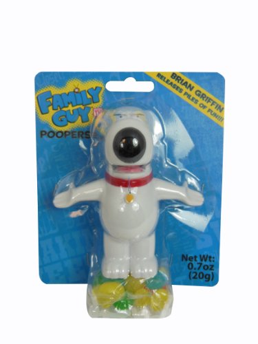 Family Guy Poopers, Brian, 0.70 Ounce