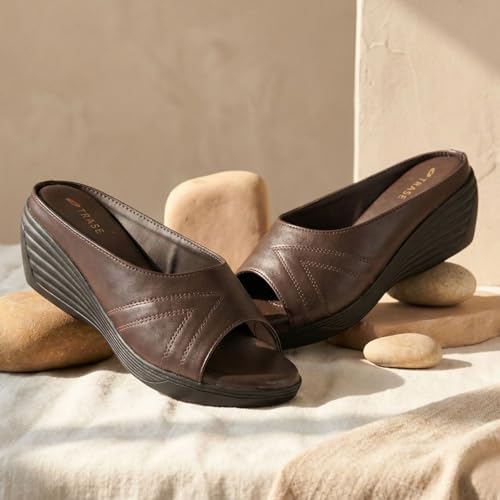 Image of TRASE Wedges for Women | Stylish Sandals for Woman | 2 Inch Wedge Heel Footwear | Ladies Office Wear