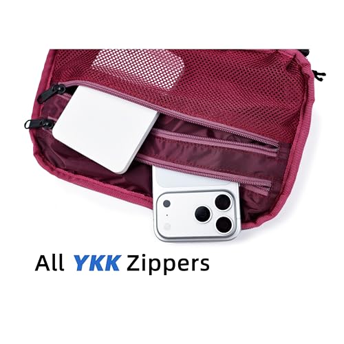 kalgoTeal Accessories Bag & Tech Pouch | Organizer for Cables, Electronics & Everyday Essentials, Water-Repellent, Dual-Sided Padded by kalgoTeal - Used condition - Image 5
