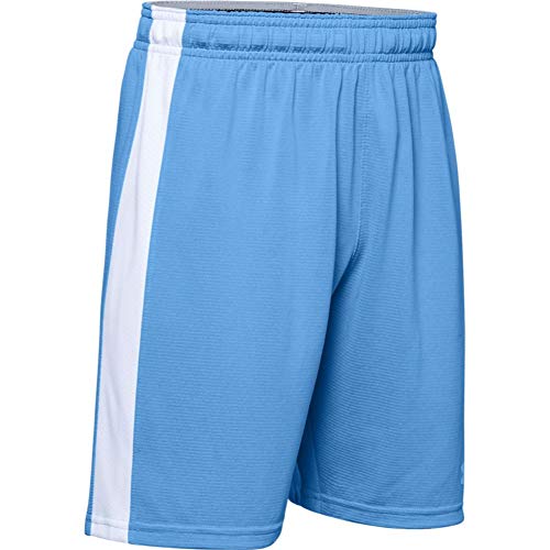 Under Armour Boys' Threadborne Match Shorts , Carolina Blue (475)/White , Youth X-Small #TOP11