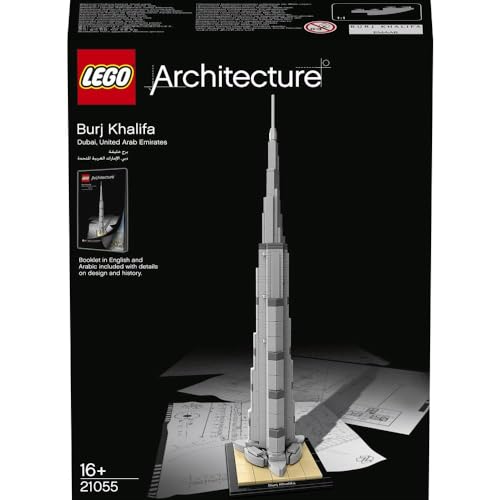 LEGO LEGO® Architecture Collection: Burj Khalifa 21055 Creative Building Kit (333 Pieces)