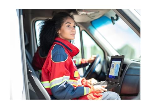 Image of Dell Pro Rugged 14 inch FHD Laptop - Intel Core Ultra 5 135U 12-Core Processor, 64GB DDR5 RAM, 1TB NVMe SSD, AI Boost, Intel Graphics, Backlit Keyboard, Webcam, Windows 11 Pro