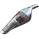 BLACK+DECKER Handstaubsauger Akku 7,2V Dustbuster (Handsauger beutellos + kabellos, breite Saugöffnung, spülmaschinenfester Staubfangbehälter inkl. Fugendüse & Ladestation mit Wandhalterung) NVC215W