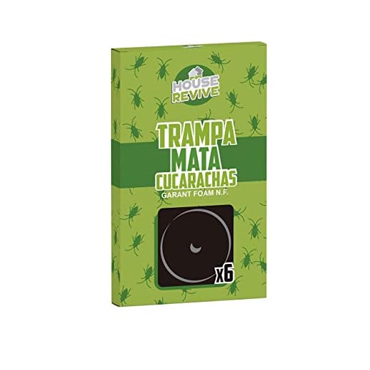 House Revive - Trampa Mata Cucarachas - 6 Uds.