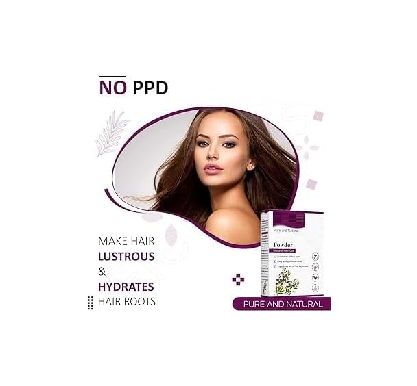 DIIX Naturals Indigo and Powder for Hair (400 Grams Total)