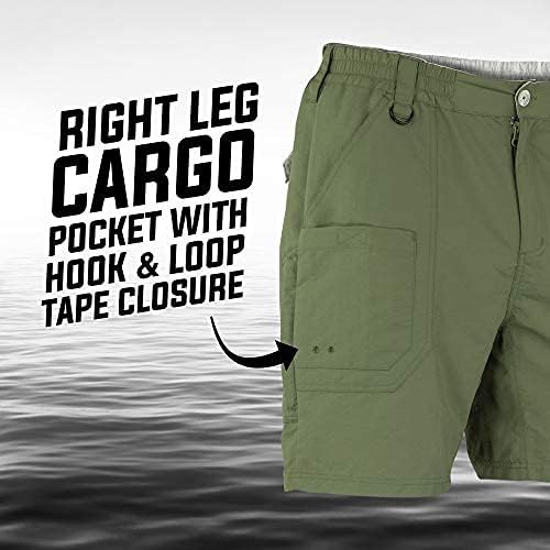 Mossy Oak Mens XTR Fishing Shorts for Men Quick Dry, Mens Hiking Shorts - Image 6