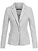 VERO MODA Female Blazer Jersey 38Light Grey Melange