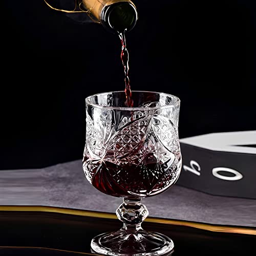Cordial Glasses,1.7oz/50ml,Shot Glasses Set of 8,shot glasses with stem/tequila shot glasses/Sherry glasses - Image 6