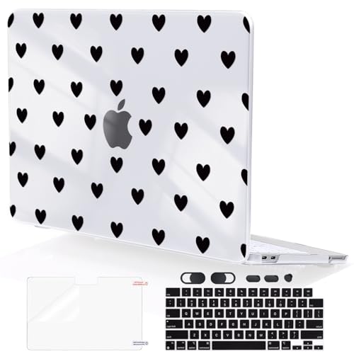 Funda para MacBook Neo 13 A3404 carcasa rígida Love Converges para Apple A18 Pro