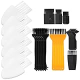 ARTIBETTER 48 Stück Reinigungsbürsten für Elektrorasierer mit Nylonborsten Kleiner Größe Kunststoff zur Reinigung Feiner Spalten und Tastaturen Vielseitig für Herrenrasur und Gerätepflege