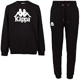 Kappa Unisex Kinder Boys, Suit, Regular Fit Trainingsanzug, Caviar, 122 EU