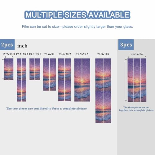 Película para ventana con efecto holográfico 17.7x78.7 in miniatura 5