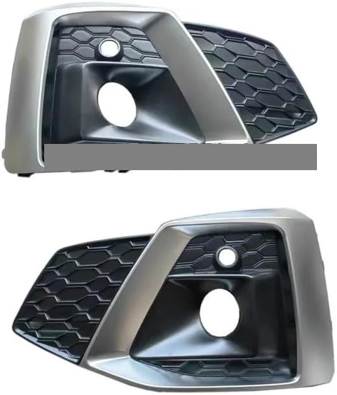 Auto Parts ABS Front Bumper Down Grille Fog Light Lamp Frame Grill for Fit for Audi A5 B9.5 2020-2024 Car Accessories 8W6807681T Nice-Looking(A)