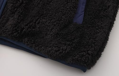 Image of Boys Girls Soft Fleece Sherpa Full-zip Jacket