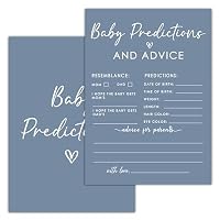 Disfuco Baby Shower Bingo Game Cards - 25 Cards For Boy/Gender Reveal Party, Blue Design - View #10