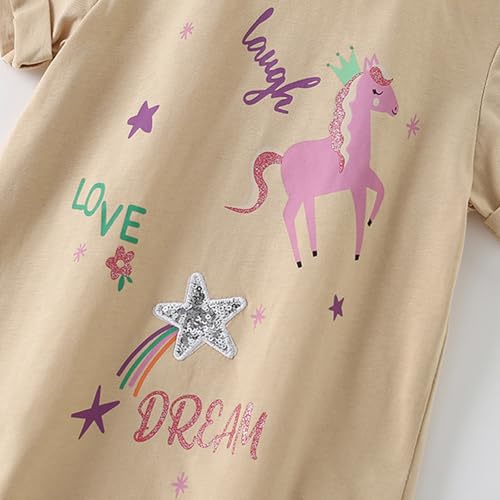 Image of Toddler Girl Short Sleeve Shirt Love Heart Top Girls 4th of July Shirts