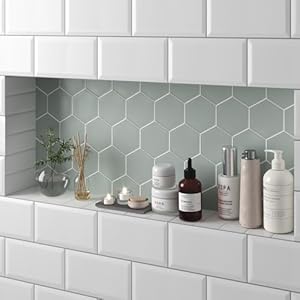 Uni-Green Duschnische Regal Mintgrün