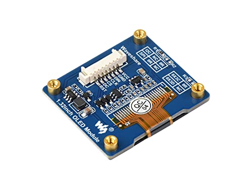 Image of 1.32 Inch OLED Display Module for Raspberry Pi /Arduino /STM32 128x96 16 Gray Scale SPI I2C Interface