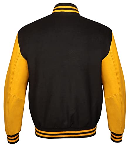Image of Brutul Bee Original Leather Varsity Letterman Jackets Wool & Leather Original American Style Varsity Jackets