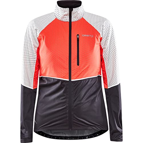 Craft ADV Bike Hydro Lumen Jacke Damen schwarz/orange