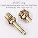 Replacement Tap Cartridges Brass Ceramic Stem Disc Cartridge Faucet Valve Replacement Tap Valves Quarter Turn 1/2