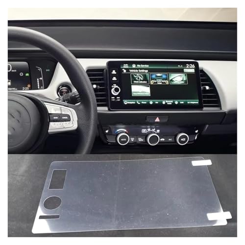 Protecteur d'écran PET ultra-transparent pour navigation multimédia Jazz