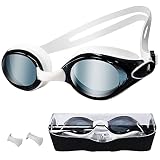 🏊‍♂【Antivaho de larga duración y antiflacidez en ambos lados】las lentes de nuestras gafas de natación ecológicas están recubiertas con el último material nano superhidrofílico avanzado (revestimiento HC-W/NTM), tienen un efecto antivaho y antiflacidez más duradero que te ofrece una visión clara bajo el agua. Te permite más segura incluso bajo el agua.