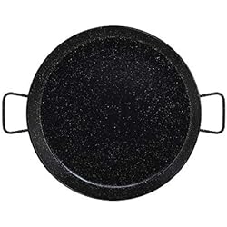 Tamaños Paellas Y Raciones Metaltex - Paellera Acero Esmaltado 13 Raciones 50 cm