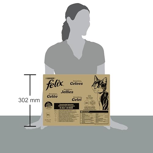 Felix Purina Sensations Cibo Umido Per Gatti Con Manzo, Pollo, Anatra, Agnello, 80 Buste Da 85G - 3