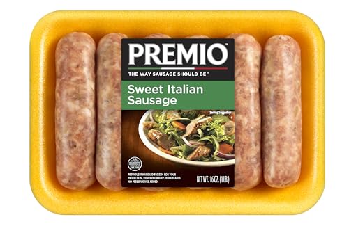 Premio, Sweet Italian Sausage Links, 16 oz (Frozen)