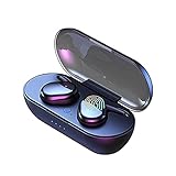 Écouteurs Bluetooth 5.0,Écouteurs sans Fil Bluetooth Mini écouteurs Intra-Auriculaires,IPX7 écouteurs étanches Sportifs,3D Stéréo HiFi Contrôle Tactile,pour iOS/Android