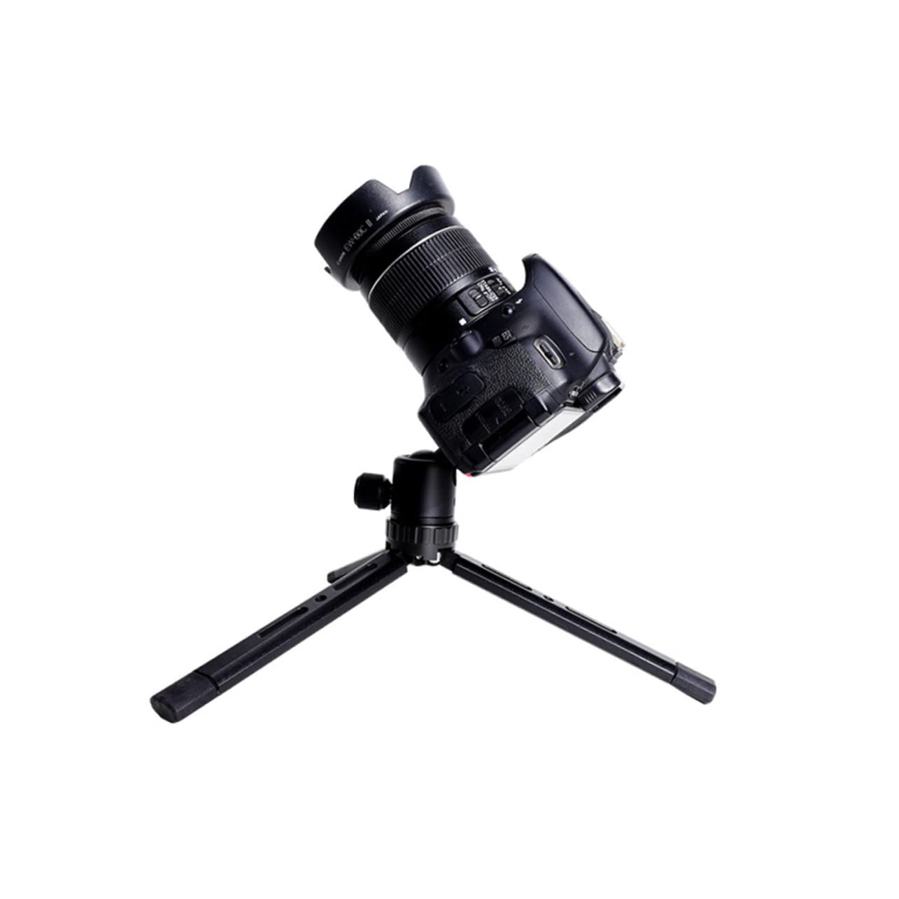 CIYODO Mini Tripod Ball Head for Camera Inch Thread Locking Nut Rotatable Degrees for DSLR