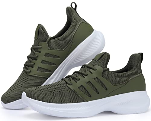 Image of Santiro Running Shoes for Men Lightweight Breathable Walking Tennis Sneakers