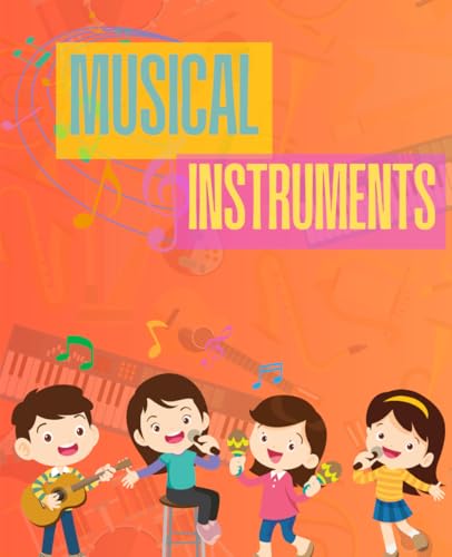 Musical Instruments: A Musical Adventure Coloring Book: Explore and Color Fun Instruments! image 2