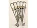 Justrite 28332 12 in. Replacement Rigid Lock Upright Wire Support44; Pack of 5