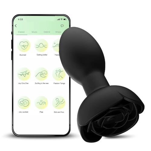 Prostatique Stimulateur Prostate Masseur Vibrante Homme Stimulateur,Prostate Plug Anale Vibrant Sextøyse Homme Plug anale sans Fil Telecommande KHY7